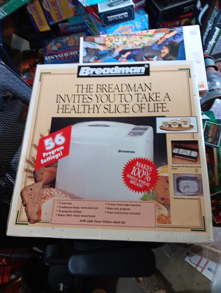 Breadman Automatic Bread Maker with Non-Stick Loaf Pan