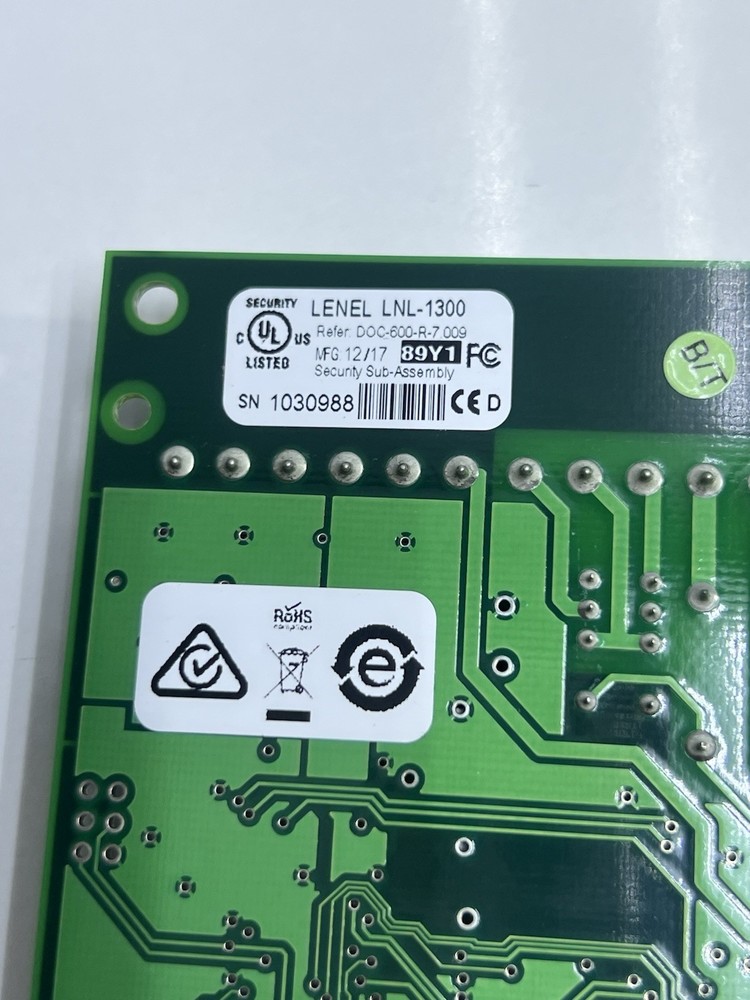 Lenel LNL-1300 Single Reader Interface Module for Access Control.