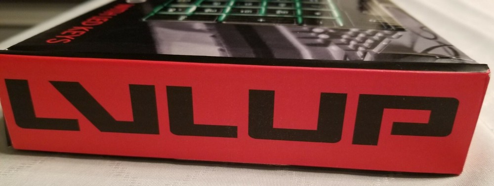 LVLUP Pro Gaming Keyboard with LED Keys