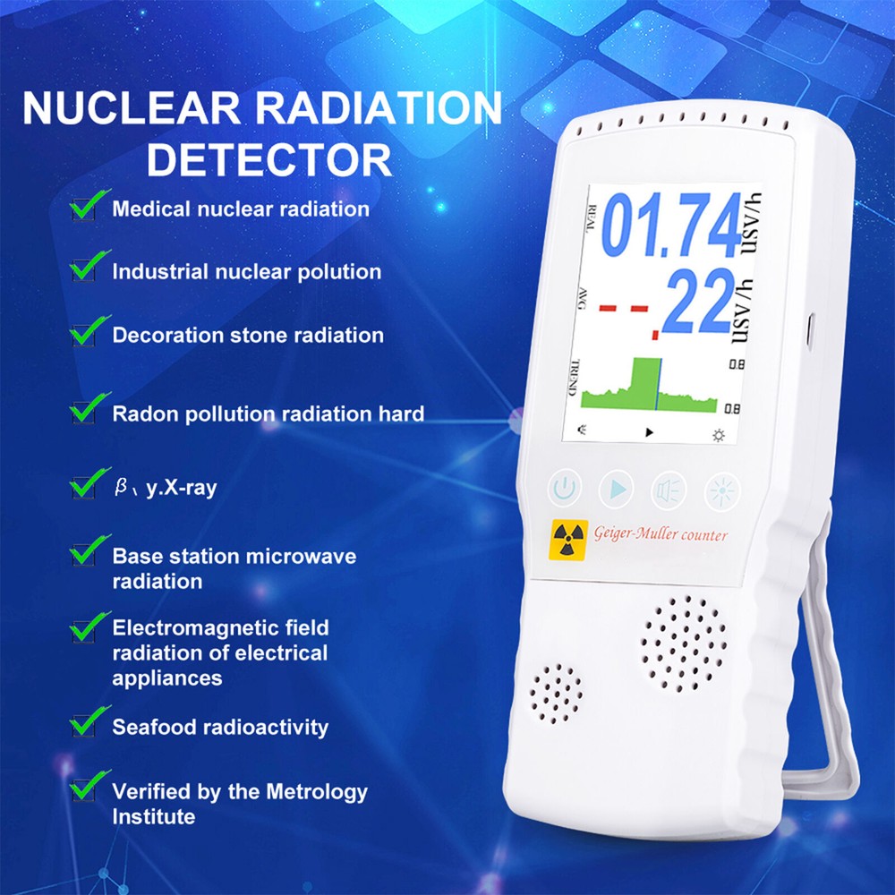 Handheld Nuclear Radiation Detector with Dosimeter Function