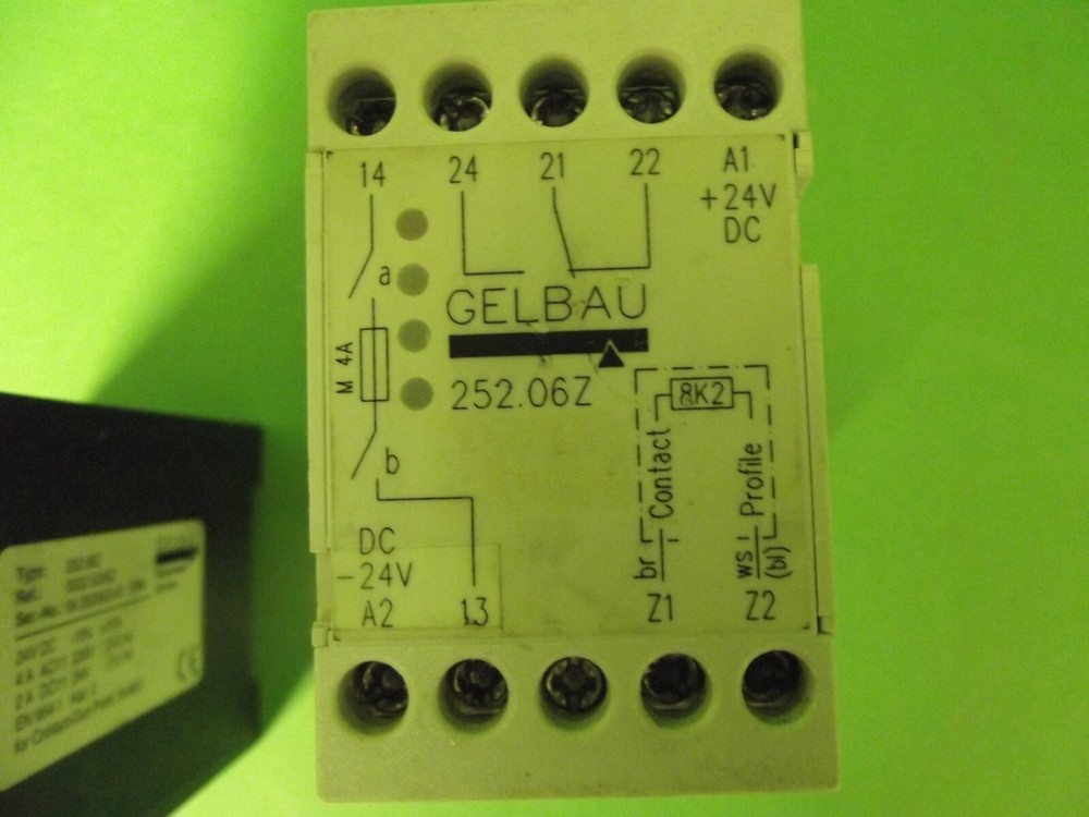 GELBAU 252.06Z Safety Relay