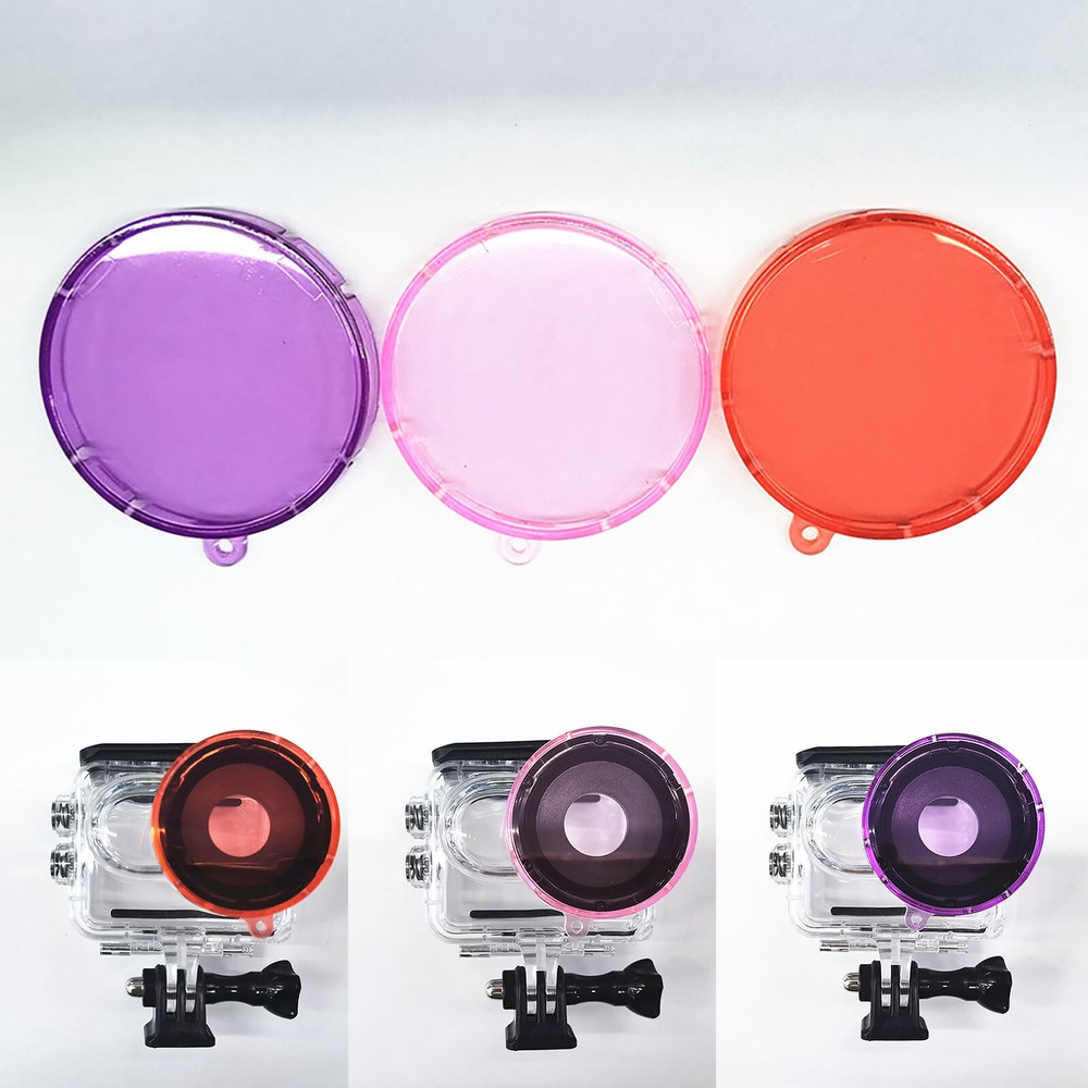 Camera Lens Diving Waterproof ABS Protective Case UV Filter For Insta360 GO 3