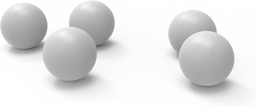 Kinetic Projectiles - Reusable Hard-Solid Plastic Rounds for Training, Target...