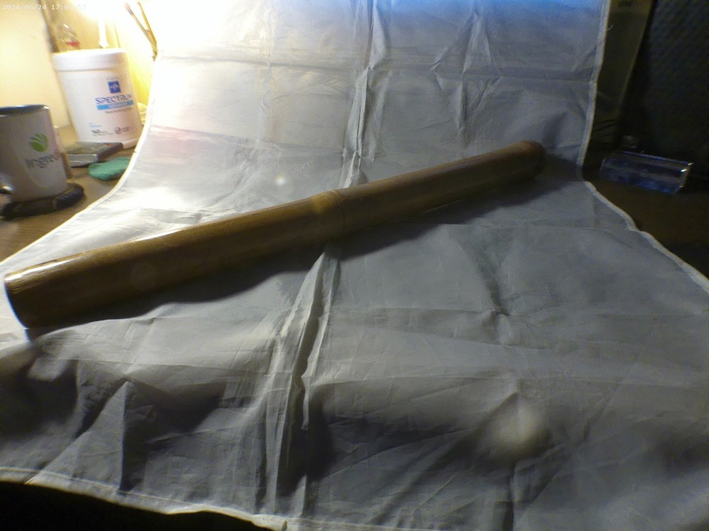 24" Bamboo Wood Rain Stick 2" Diameter