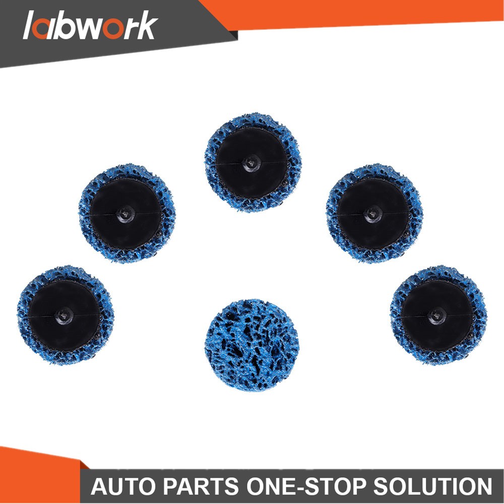 Labwork 50 PCS 2 Inch Blue Quick Change Easy Strip & Clean Disc For Paint Rust