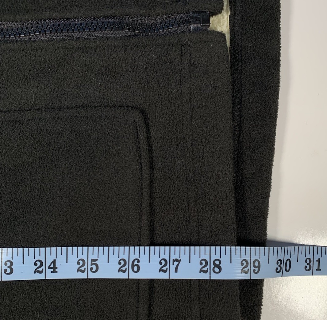 Surf Fur SurfCheck Jacket Coat Hoodie Waterproof Warm Size M Unisex Black Fleece