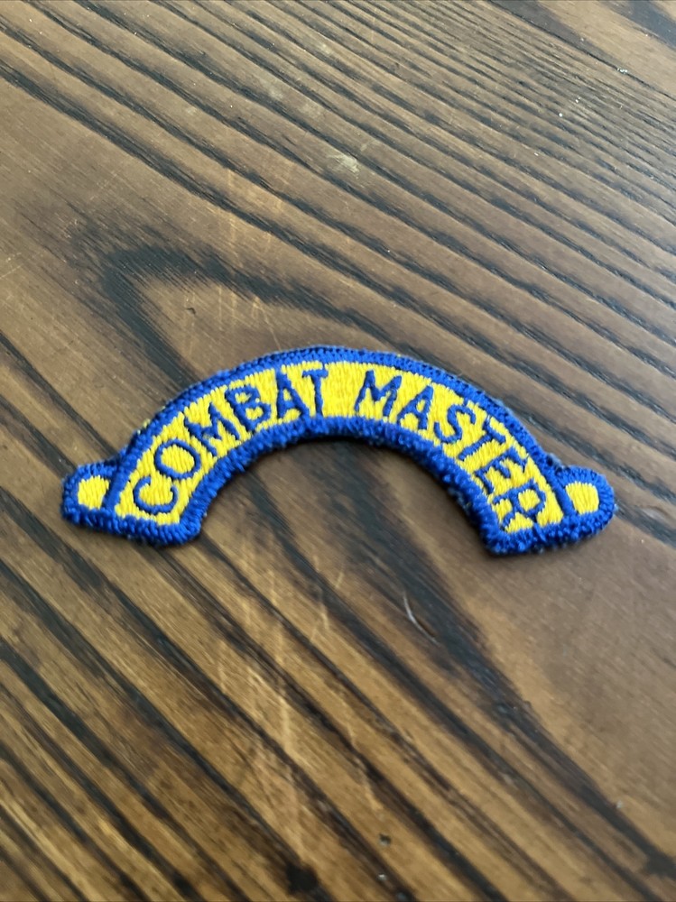 VTG Military COMBAT MASTER Patch