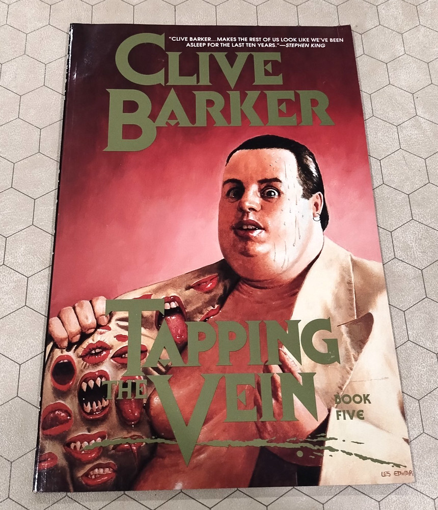 Tapping the Vein Book 5, Eclipse graphic novel/TPB, 1992, Clive Barker