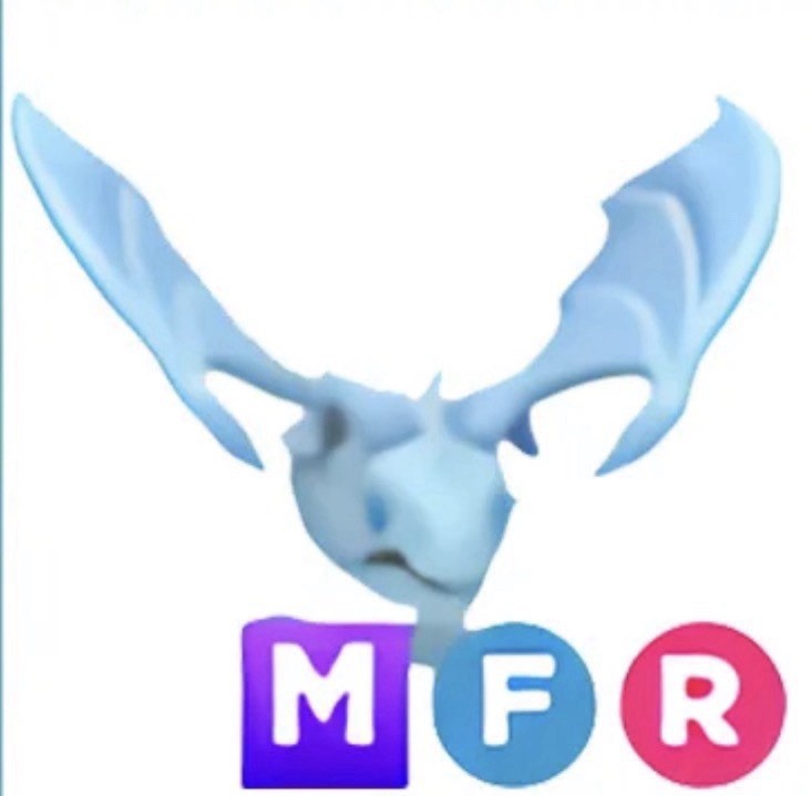 Adopt Me! Mega Fly Ride Frost Dragon