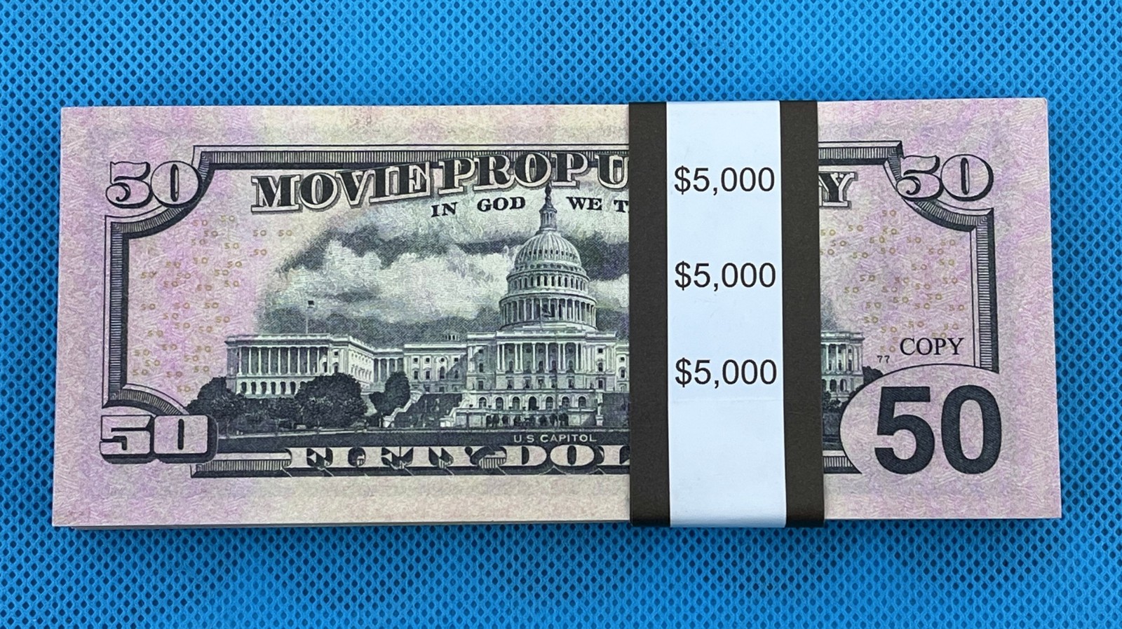 $50 Bills 1000 Pieces Prop Replica Money for Movies, Parties, Tik Tok, Instagram