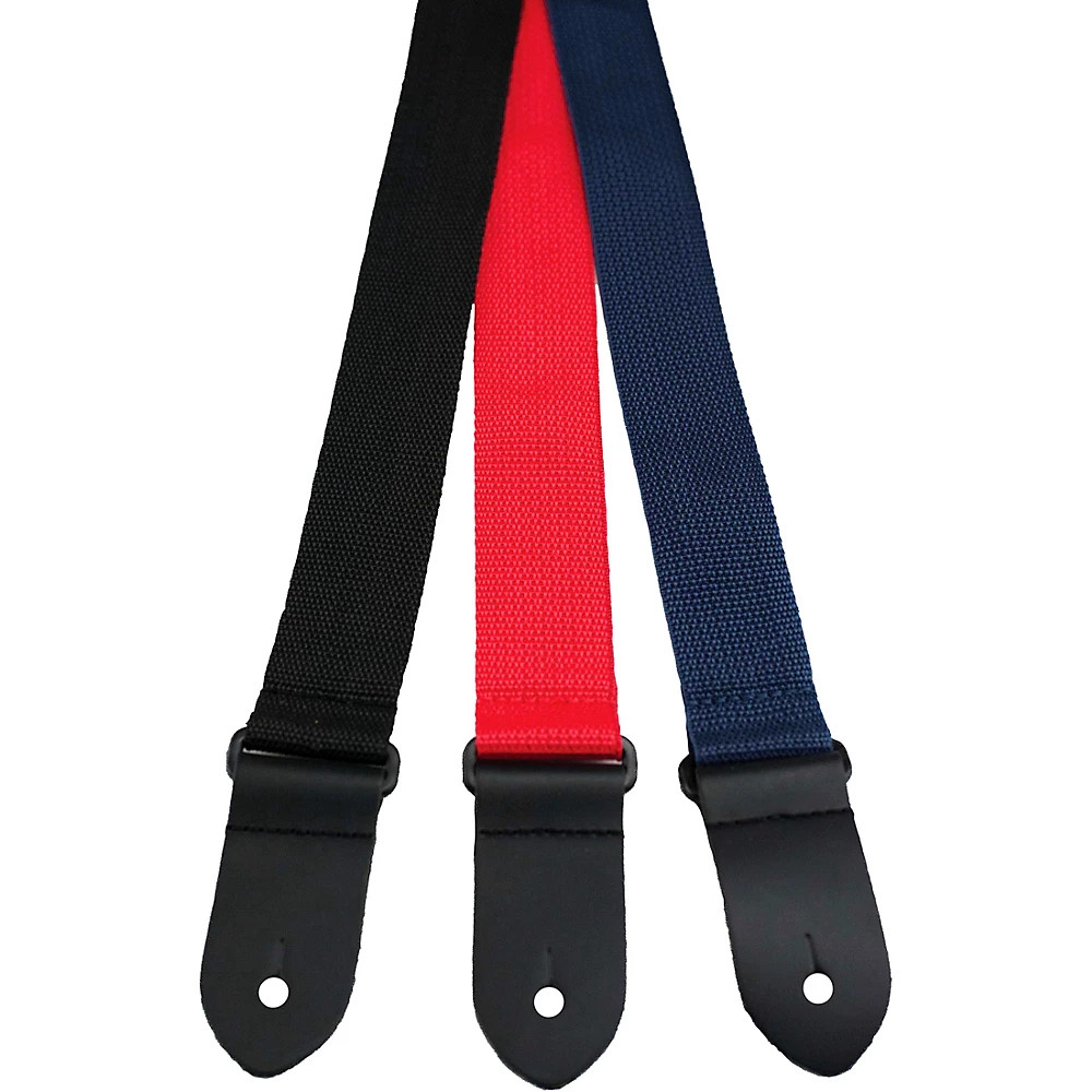 Perri's 1.5" Polyester Pro Ukulele Strap Black