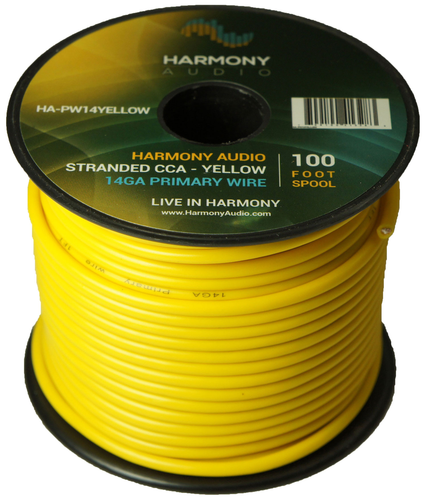 Harmony Car Primary 14 Gauge Power or Ground Wire 1000 Feet 10 Rolls Multi Color