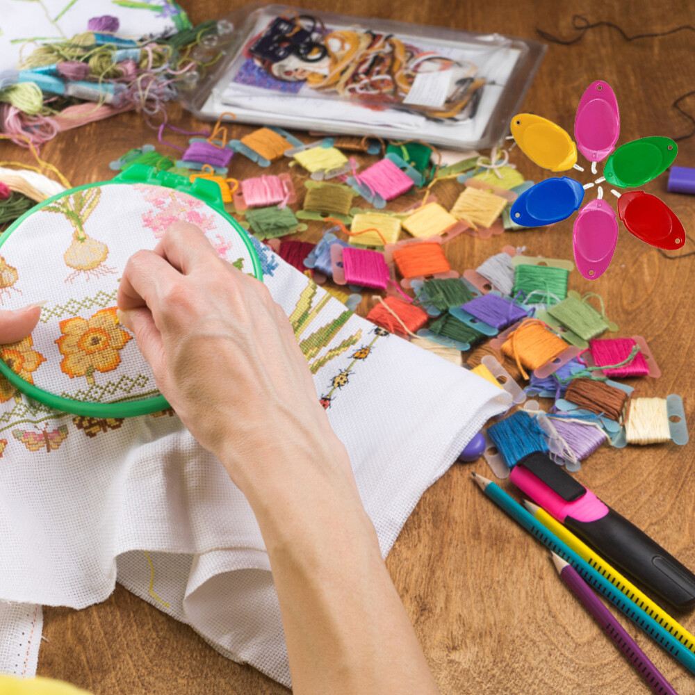 50PCS Thumb Needle Threaders Sewing Machine Threader Needle Threading Tools