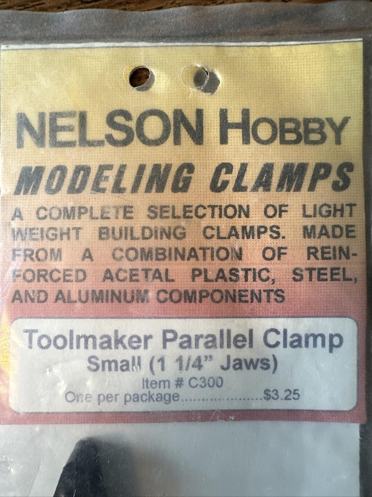 Nelson Hobby | Modeling Clamp