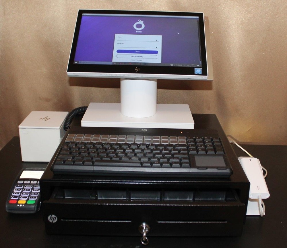 Complete HP POS Solution based on HP Engage One All-in-One System H300-E8SD-HPN0