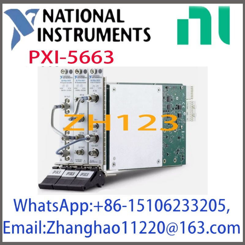 NI PXI-5663 Vector signal generator