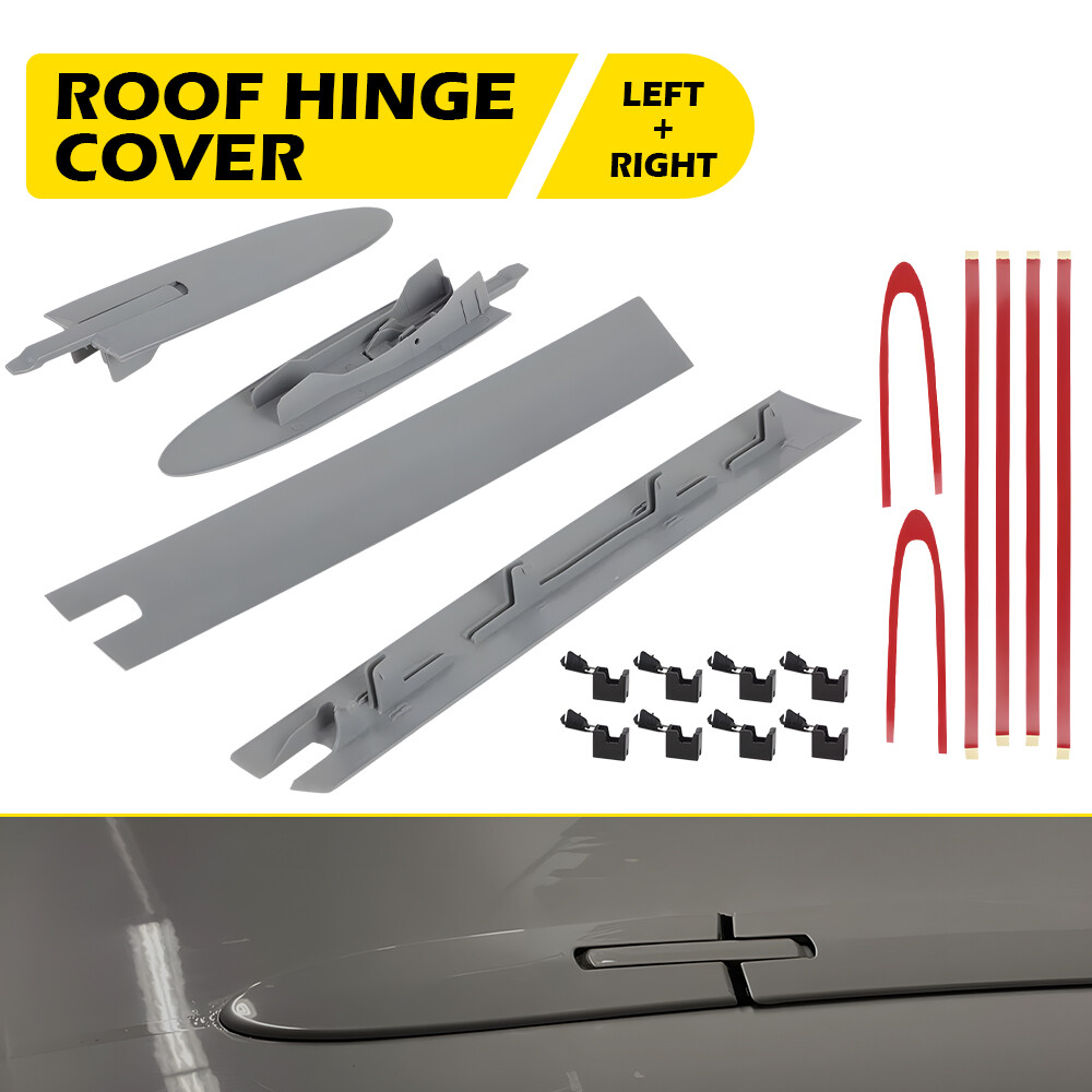 4Pcs Left+Right Convertible Roof Top Hinge Cover Fits BMW E93 335i M3 M4 F83 EOA