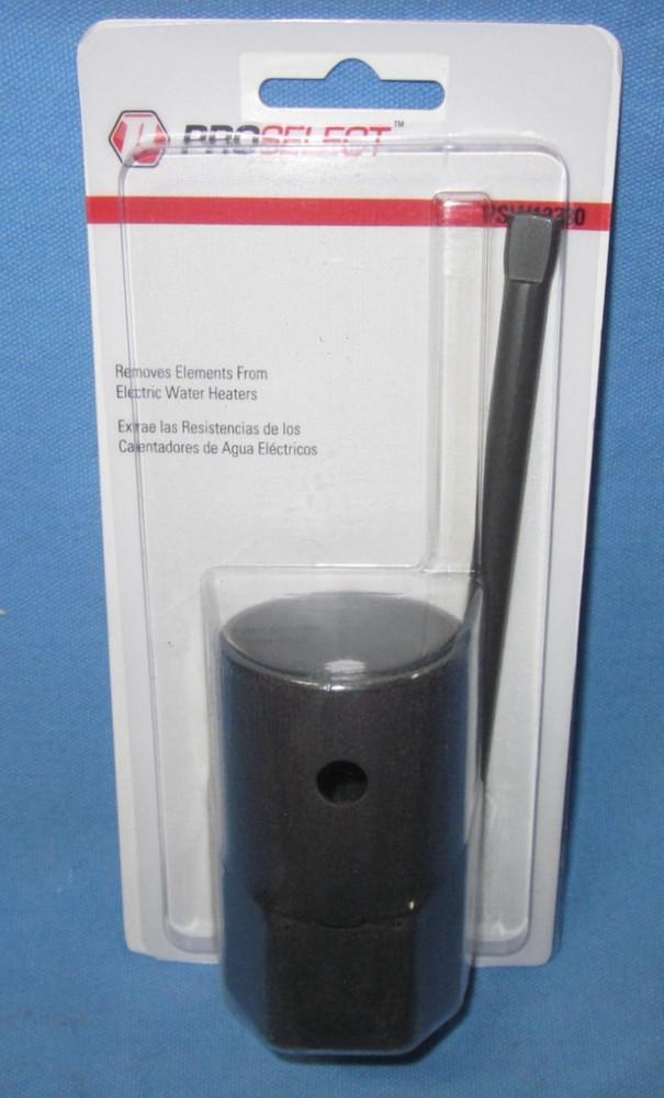 Proselect PSW12330 Water Heater Element Removal Socket Tool