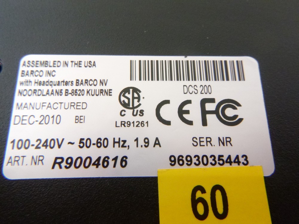 Barco DCS-200 Dual-Channel Presentation Switcher