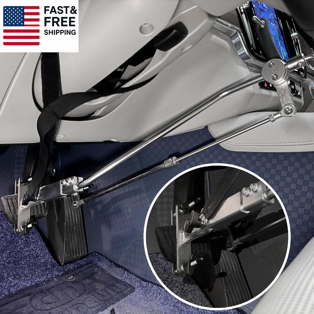 Hand Controls for Disabled Drivers New Model Push and Updated Brake Clamp Pull A