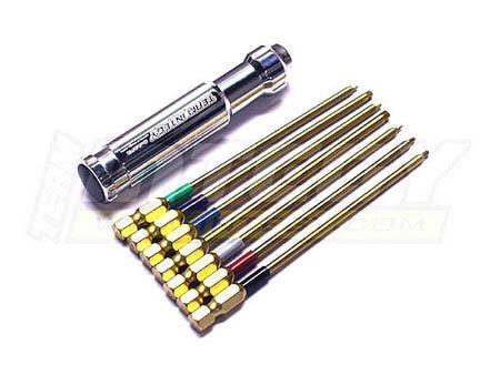 C22778 INTEGY RC Model QuickPit Hex Wrench 7 Sizes Set
