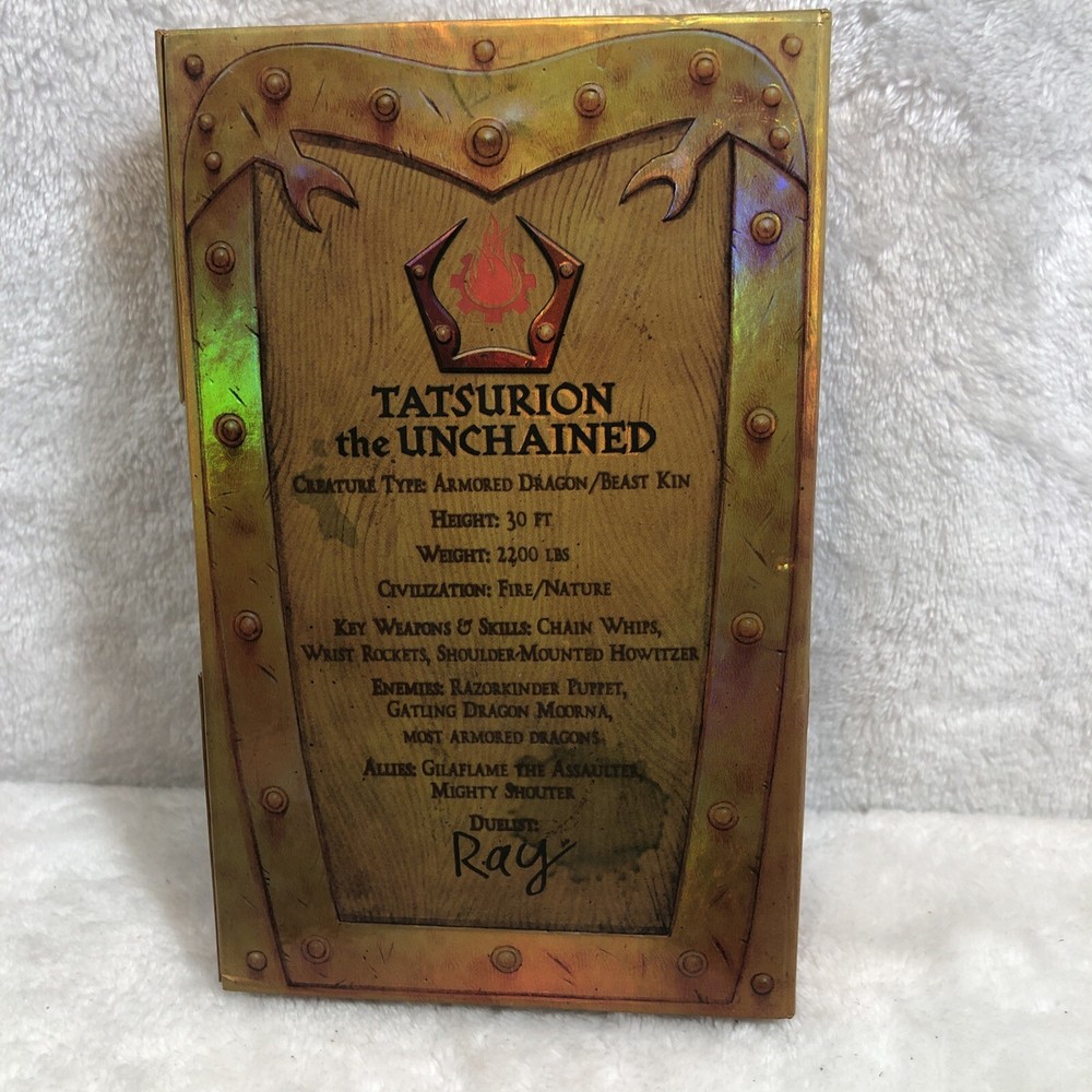 Kaijudo Tatsurion The Unchained Deck