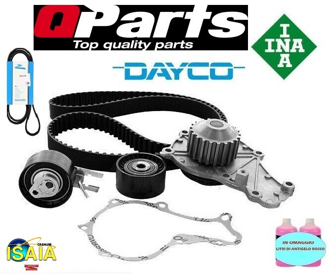 INA Distribution Kit Water Pump Belt Service for Toyota Aygo 1.4 HDI