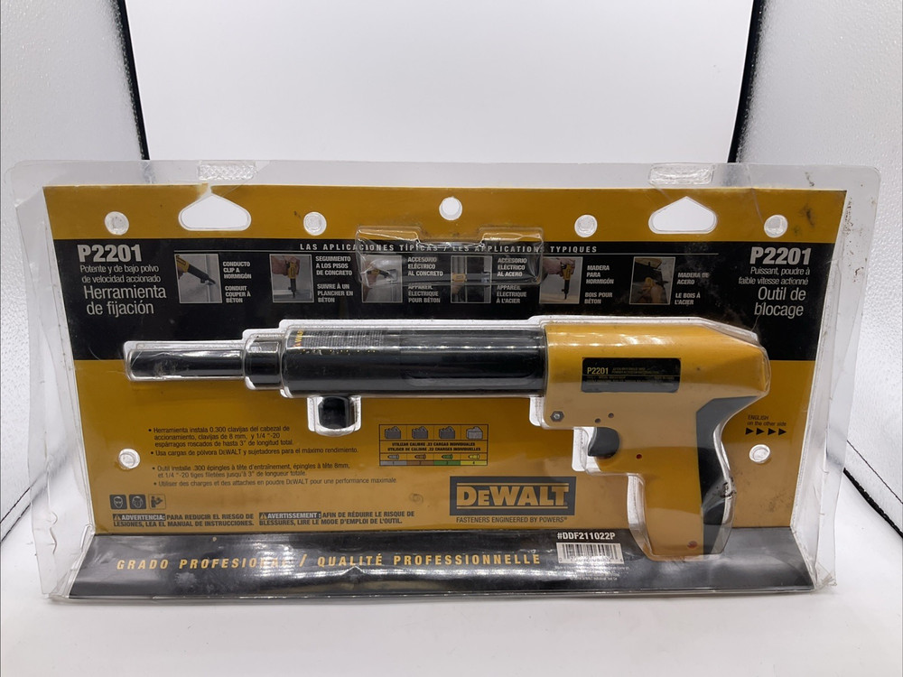 DEWALT DDF211022P Powder Actuated Tool