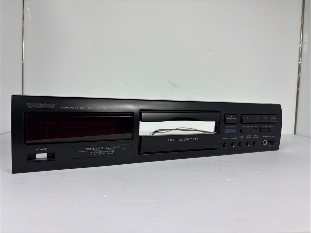 Teac CD-RW890 Audio High Speed CD Recorder FACE PLATE ONLY!!