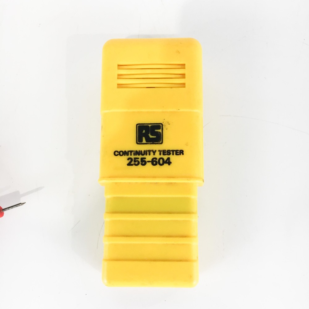 RS Continuity Tested With Probes - 255-604
