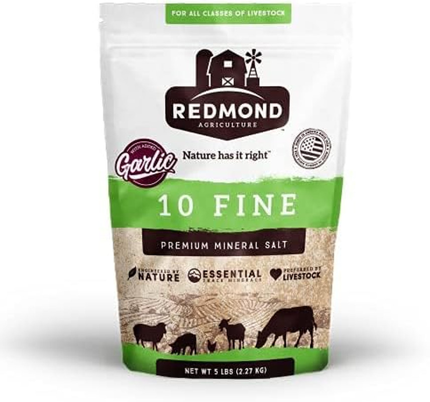 REDMOND 10 Fine with Garlic 5Lb Pouch