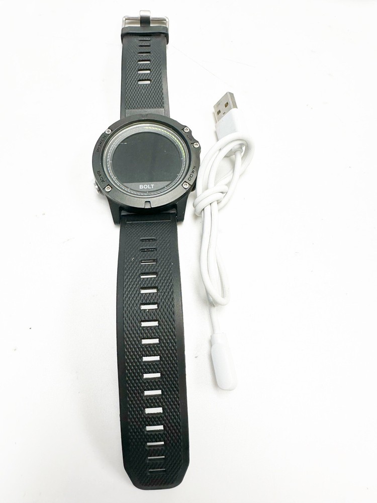 BOLT TRANSISTOR PLUS Tactical Military Smartwatch 42mm for Android - Black