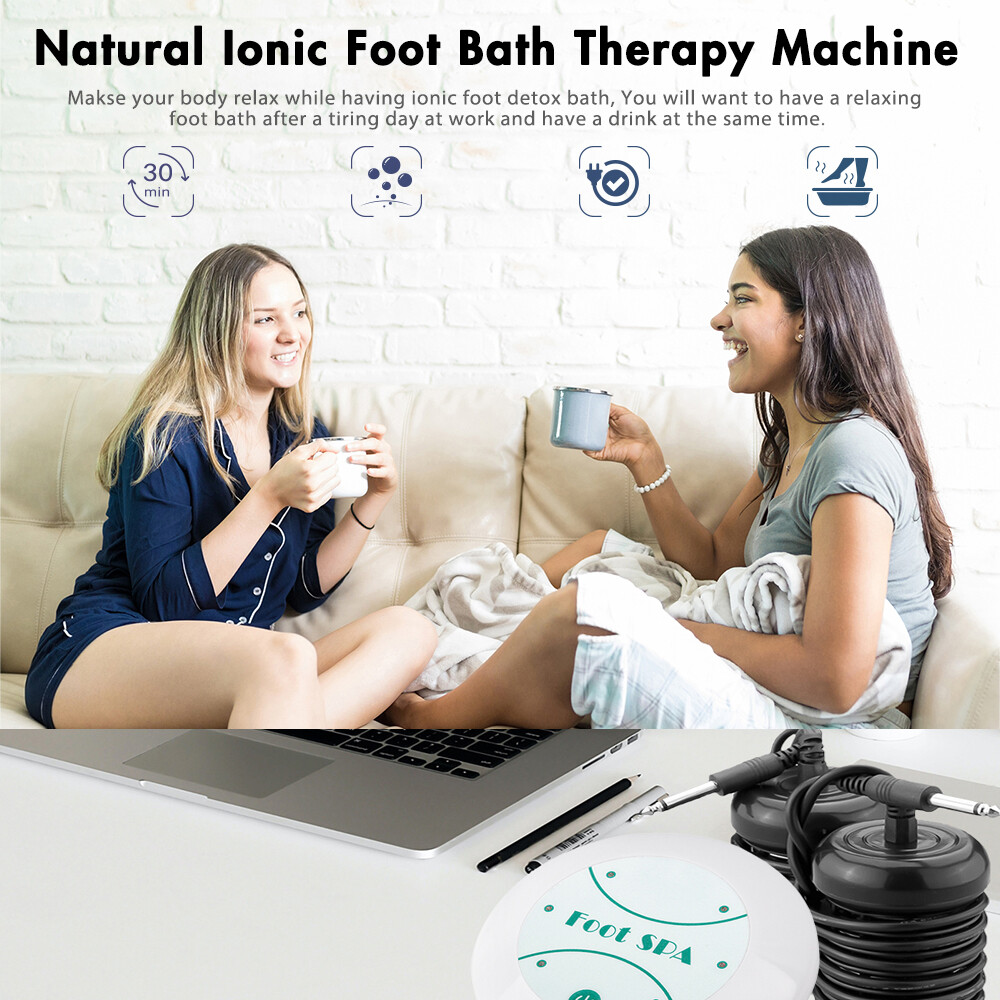 Ionic Foot Bath Detox Machine Ion Feet Spa to Remove Toxins For Health Life