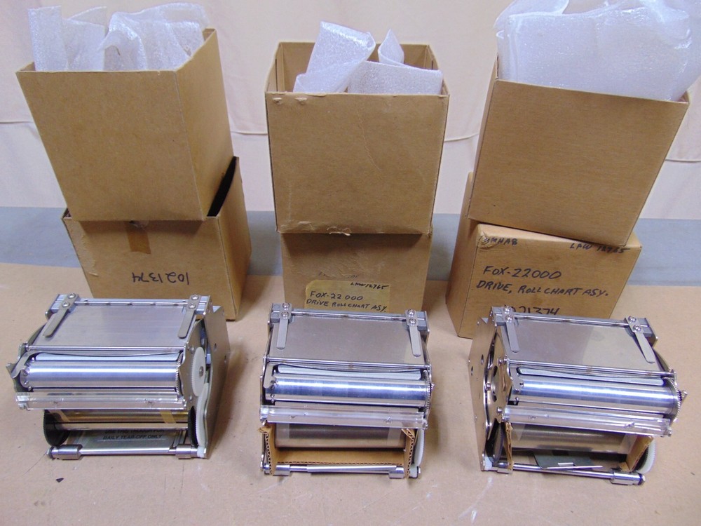 3 New Foxboro Roll Chart Drive Assembly Part