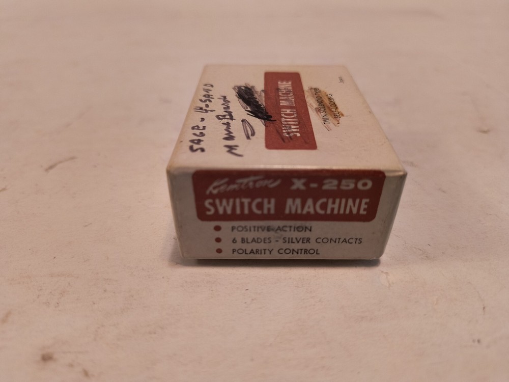 Kemtron Twin Solenoid Switch Machine - X-250
