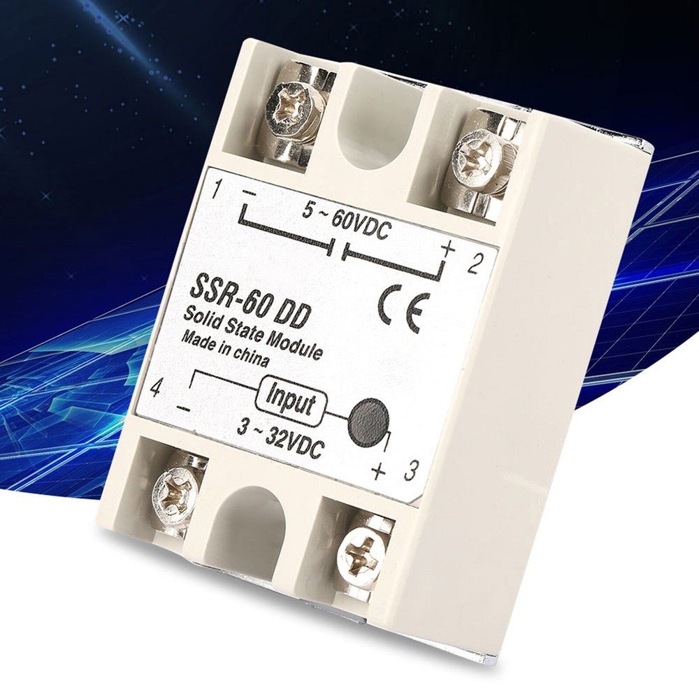 DCDC Solid State Relay SSR60DD 60A 332VDC to 5200VDC SSR