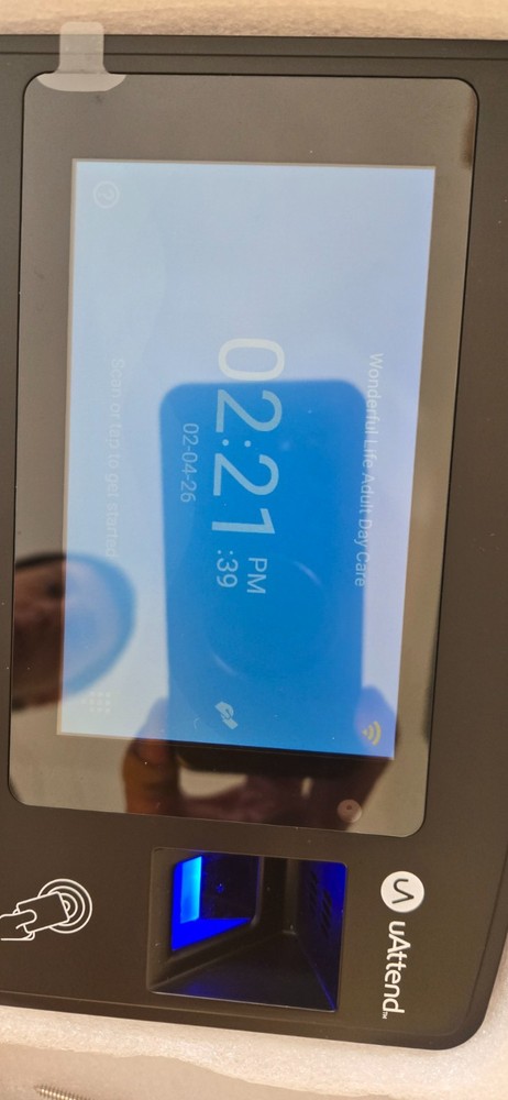 JR2000 Touch Tablet Biometric Cloud Connected WiFi Time Clock