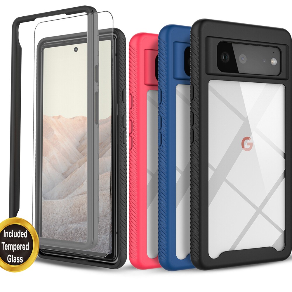 Case Phone Cover For Google Pixel 6 6 Pro Shockproof Armor Screen Protector