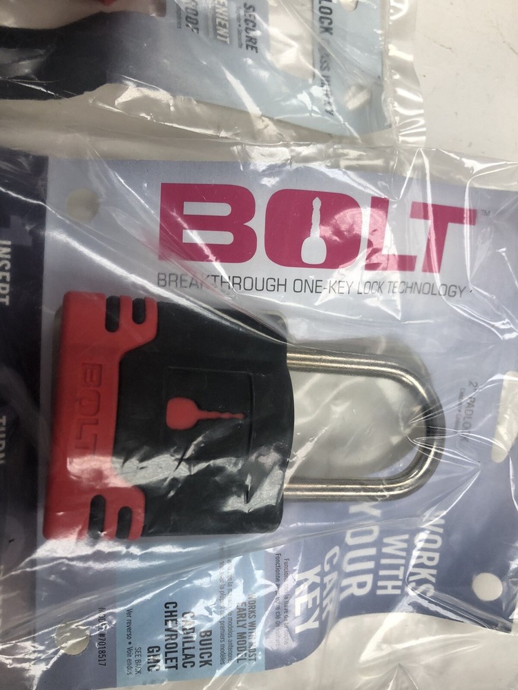 Bolt Hitch Locks and Other Locks OPEN PACKAGE