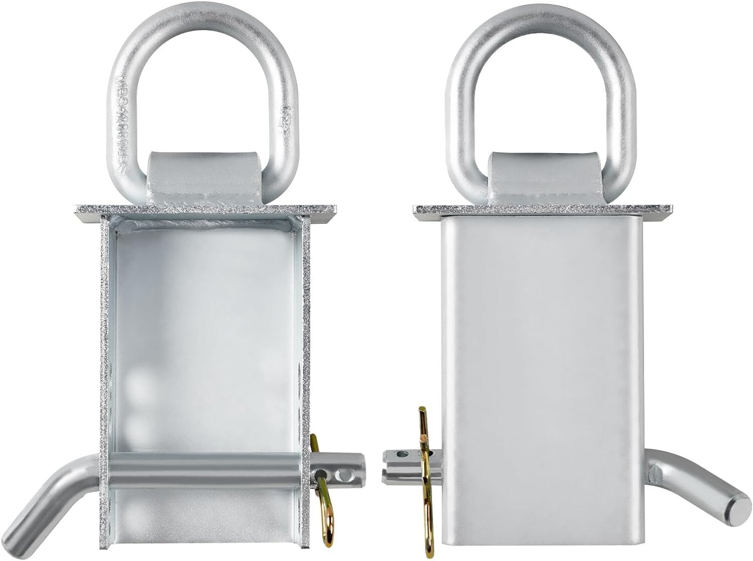 Stake Pocket D Ring Heavy Duty Adjustable Trailer Stake Pocket Zinc Coated4 Pack