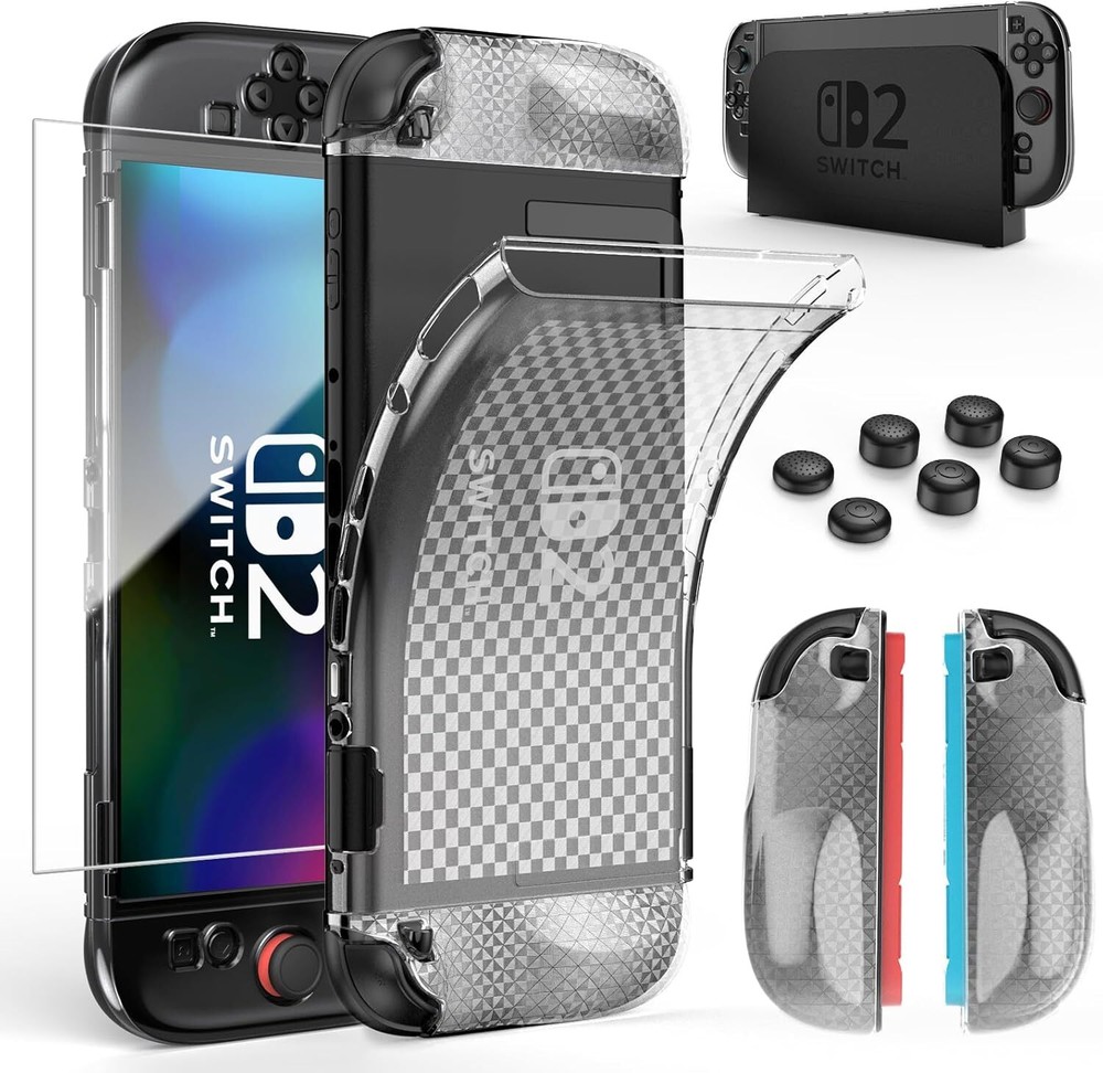 💯Switch 2 Case for Nintendo Switch 2(2025) Switch 2 TPU Protector Case Cover