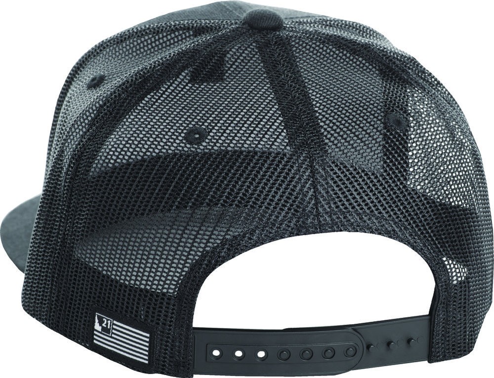 Highway 21 Logo Snapback Hat Black