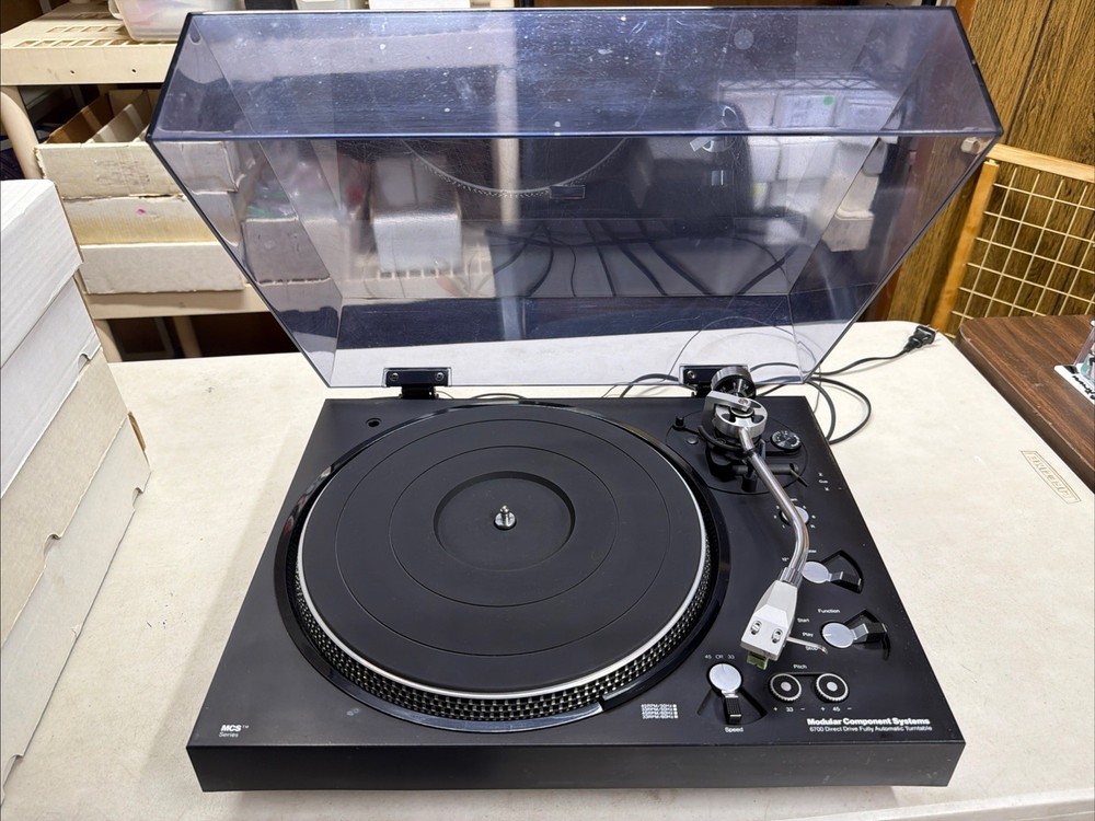 MCS 6700 (Technics) DIRECT DRIVE TURNTABLE Clean Working Unit