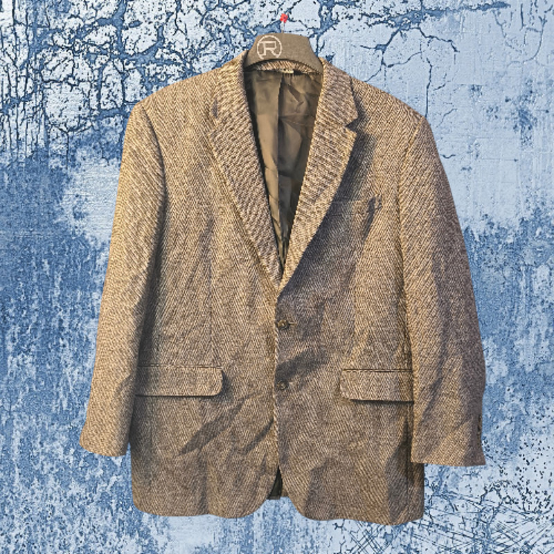 JoS A Bank Brown Jacket 44 L Wool