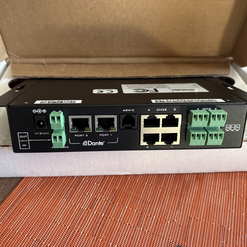 Clockaudio CDT100 4 Channel Dante Transporter