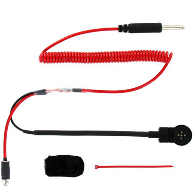 Racing Electronics RT705-C, Helmet Mic Kit Std Flex 3 Conductor Performance Part