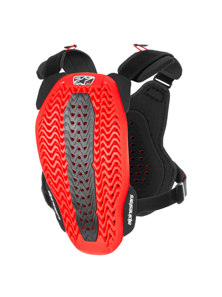 Alpinestars A-5 Plasma Chest Protector - Black/Red/White - Medium/Large