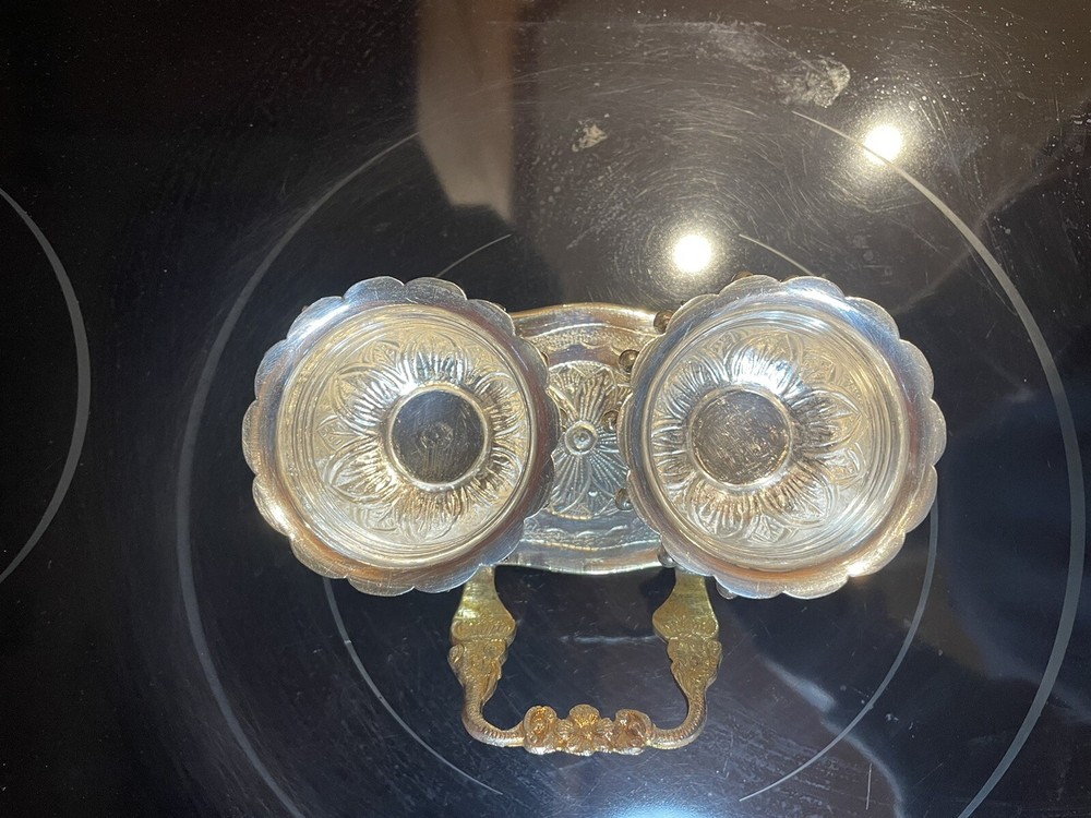 silver decorative holders