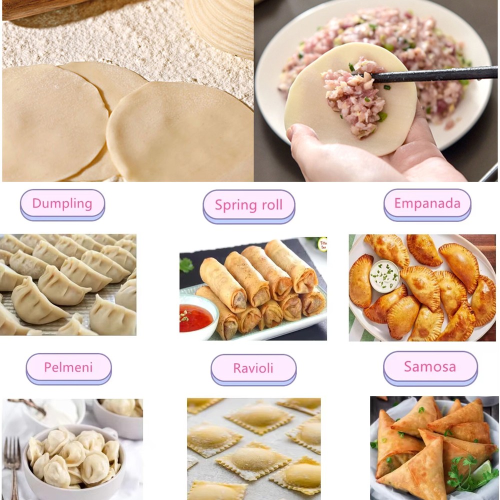 Kolice Commercial Automatic Dumpling Skin Making Machine, Dumpling Wrapper Maker