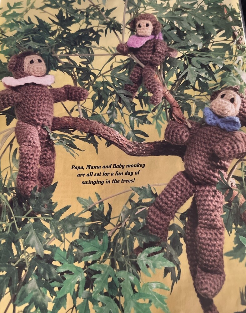 CROCHET ~ “Monkey Family” ~ PATTERN~